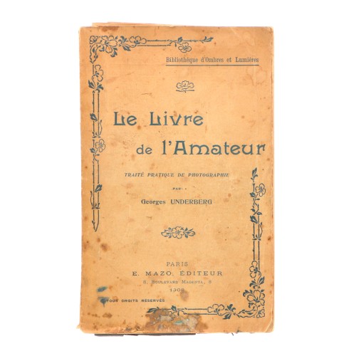Libro Le livre de L´Amateur, Georges Underberg
