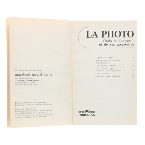 Libro La Photo, hoix de l´appareil et de ses accessoires