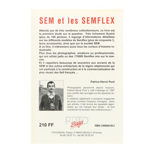 Libro Foto Saga, Sem es les Semflex, Patrice-Hervé Pont
