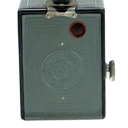 Appareil photo Kodak Brownie No. 2 Modèle F gris