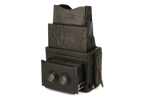 Caméra stéréo et Breutmann Mentor Goltz Stereo-Reflex 45x107mm