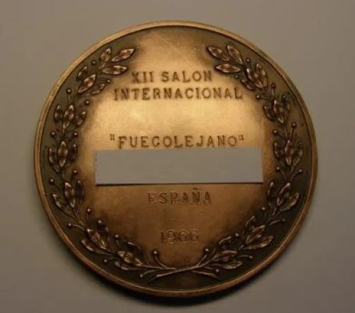 Médaille de la Société photographique d'Alicante, 1966.