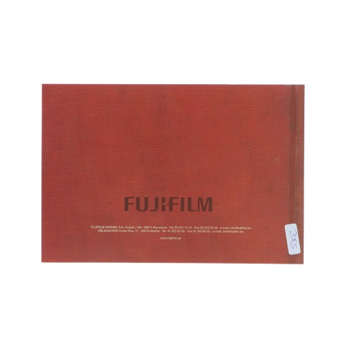 Fuji film brochure 3d
