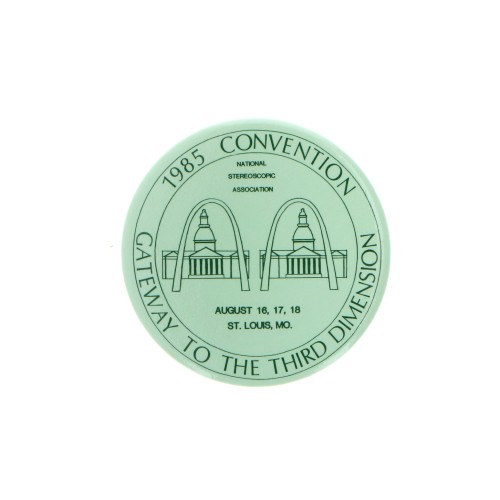 Medalla identificativa Congreso 1985 Convention Gateway to the Third Dimension