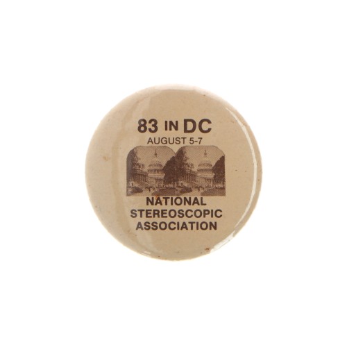 Identifiable medal Congress in DC August 83 National Stereoscopic Association 5-7