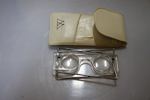 Ilford stereo viewer with original plates 1920