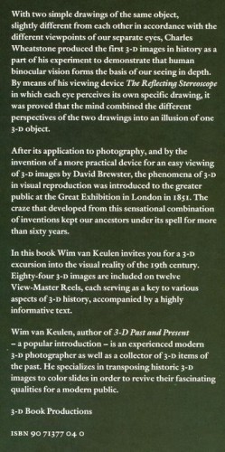 Book 'A Guide to the stereoscopic 3D Magic Past and Its Images 1838-1900'