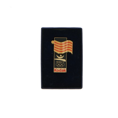 Barcelone partenaire olympique pin badge Kodak