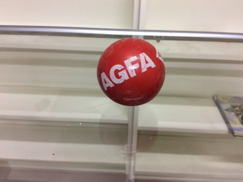 Balle publicitaire Agfa