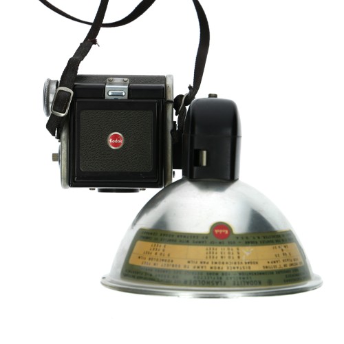 Cámara Kodak Duaflex IV con Flash
