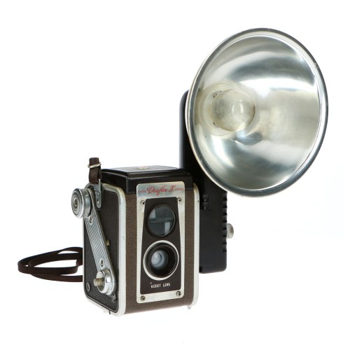 Cámara Kodak Duaflex IV con Flash