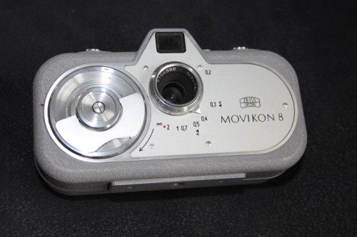 Zeiss Ikon camera film gray Movikon 8