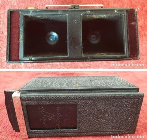 Agfa stereo camera ICA Plaskop 45 x107 Anastigmat 6cm
