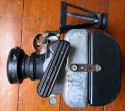 Optical aerial camera with Kodak new reel