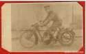 Fotografía soldado británico en bicicleta Primera Guerra Mundial