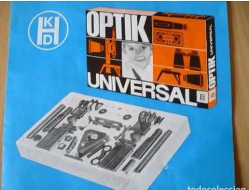 Builder Kit for teens Optik Optical Laboratory Universal Germany 1969 Carl Zeiss East