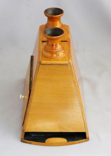 Brewster stereo viewer lemon wood type
