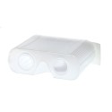 Stereo viewer white plastic