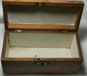 Small storage box decorated Stereoscopic views