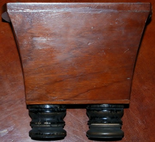 Estereoscopio antiguo de madera Felix POTIN con 1 vista
