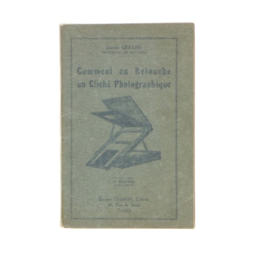 Libro 'Cumment on Retouche un Cliché Photographique' (Frances)