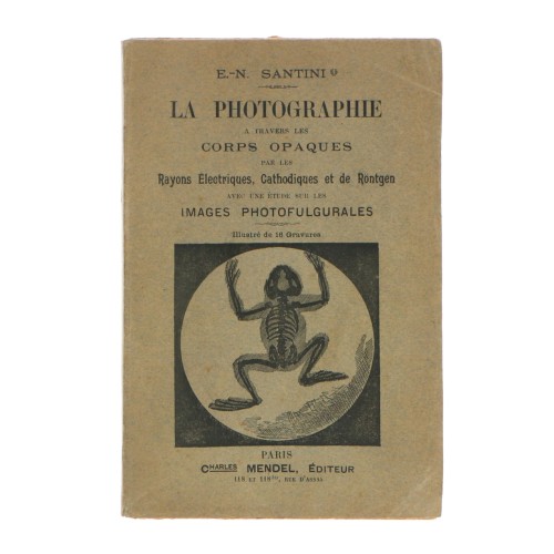 Libro 'La photographie a travers les corps opaques' (Frances)
