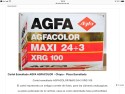 Afga poster enameled