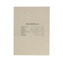 Cuaderno tarifa de precios kindermann Negra Industrial 1965 (español)