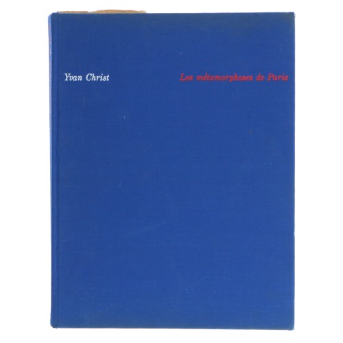 Libro 'Les métamorphoses de Paris' de Yvan Christ (Frances)
