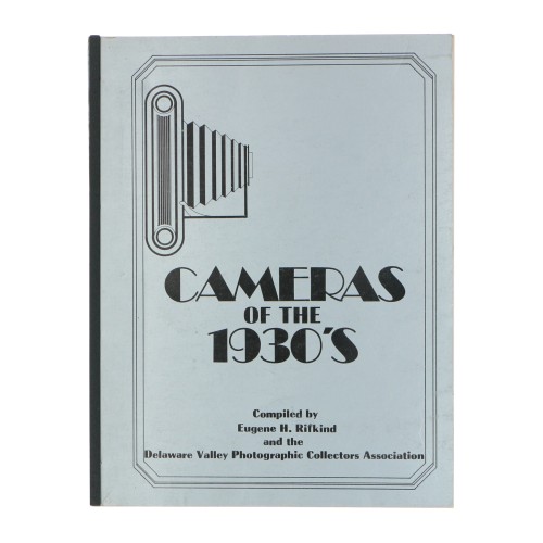 Libro 'Cameras of the 1930's' Eugene H.Rifkind (Ingles)