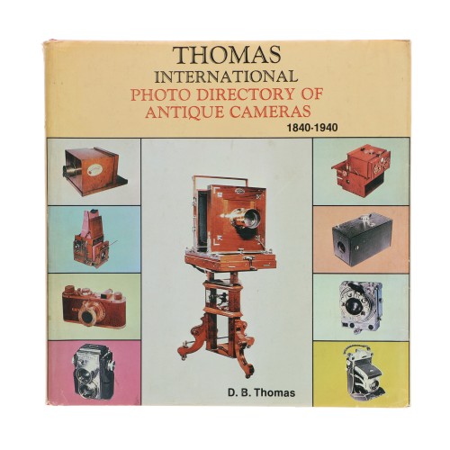 Libro 'Photo directory of antique cameras' de D.B Thomas (Ingles)