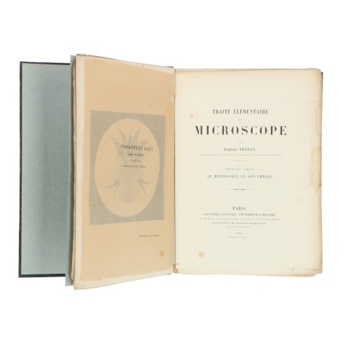 Libro Traité élémentaire du microscope par Eugene Trutat (Frances)