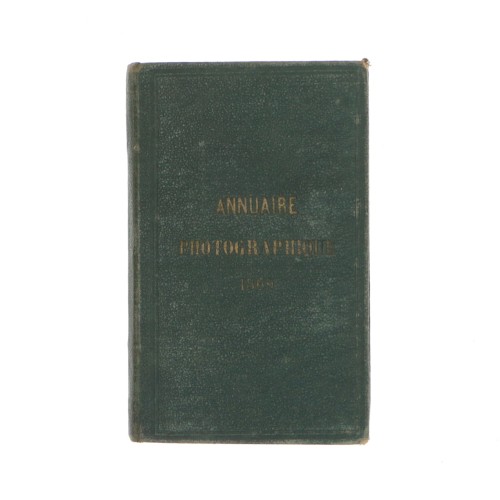 1809 Annuaire photographie