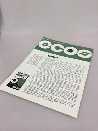 Revista Ecos, nº 18, julio-junio 1966, Negra Industrial, S.A.