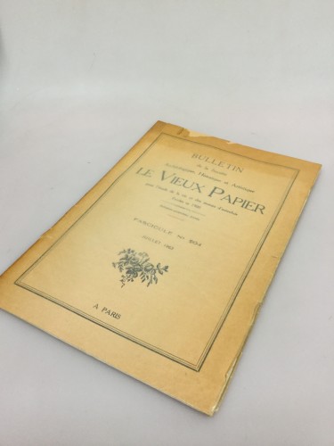 Bulletin de la Société historique et artistique: Le Vieux Papier, n ° 204