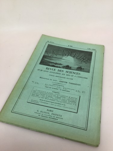 The Nature Revue des Sciences et de leur applications aux arts et a l'indutrie, nº988