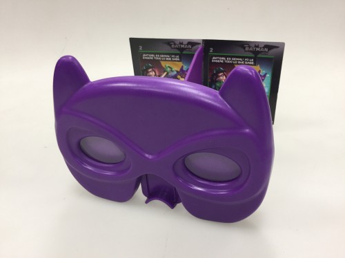 VISOR ESTEREO BATMAN MACDONALS LILA