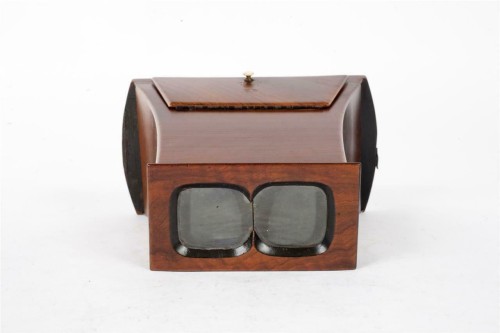 Type de Brewster Stereo Viewer Motif ~" G. R." vintage
