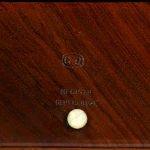 Type de Brewster Stereo Viewer Motif ~" G. R." vintage