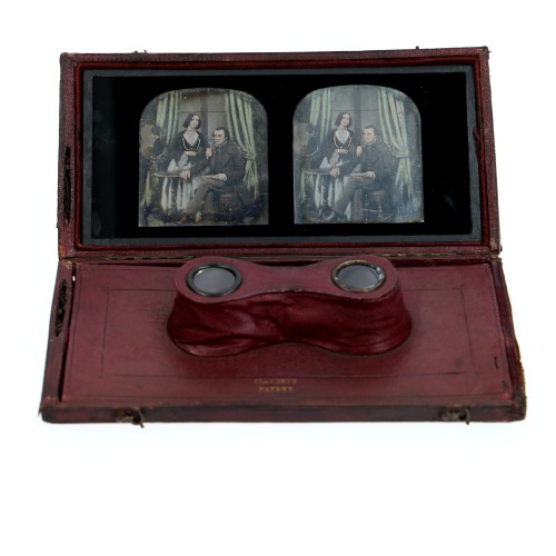 Stereo viewer daguerreotype claudets