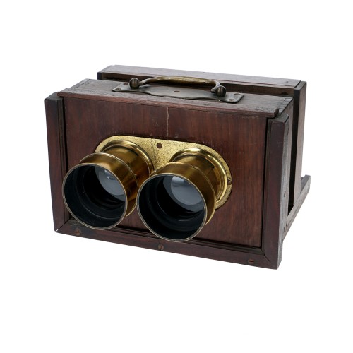French stereo camera collodion