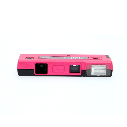 Kodak camera pink graffiti