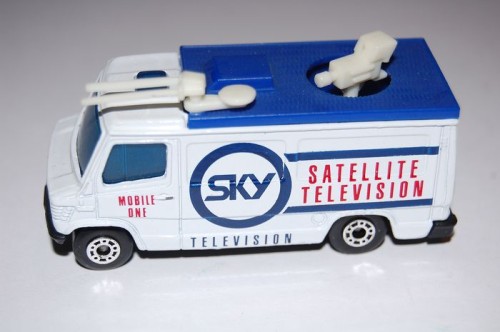 Véhicule merchandising Sky Television