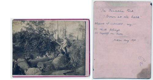 Photographie 10x16cm. XIXème siècle