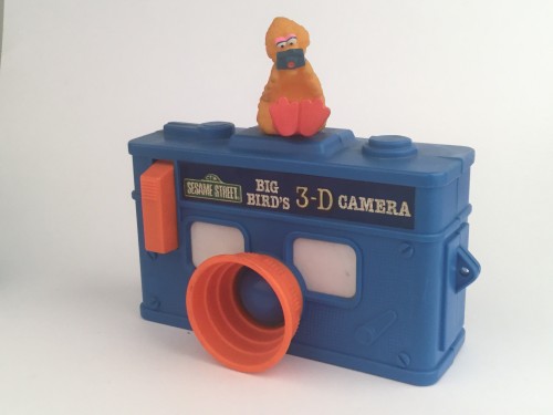 3D stereo viewer Sesame Street