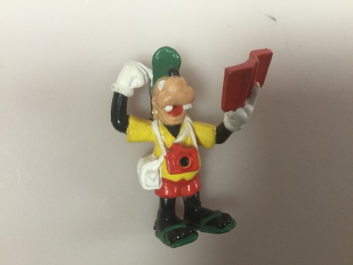 Figura goofy con camara