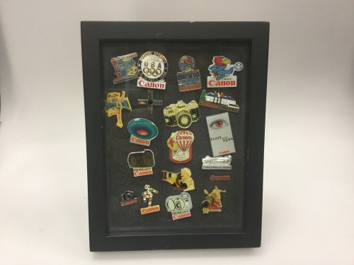 Canon pins collection