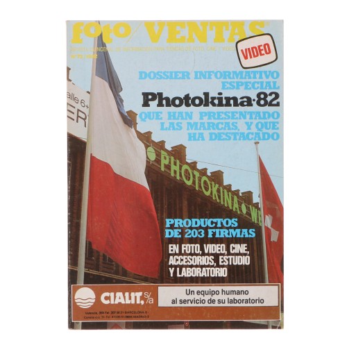 Le magazine FotoVentas 72 1982