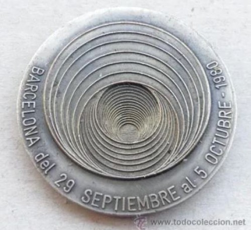 Medalla del salón internacional imagen sonido - sonimag 1980