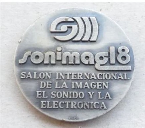 Medal of the International Exhibition sound image - Sonimag 1980